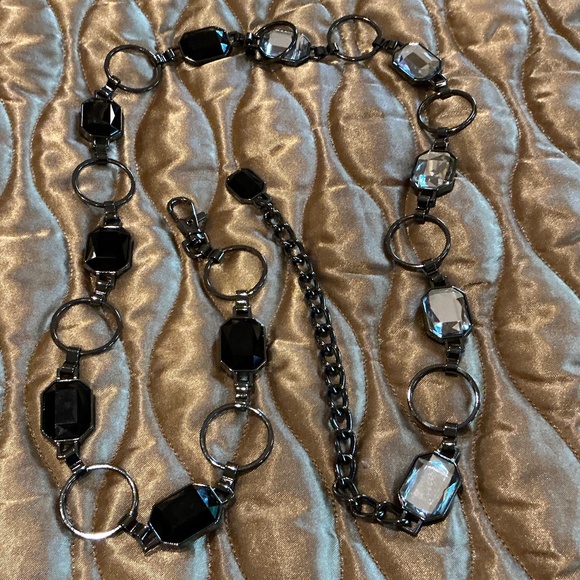 3 VINTAGE Beaded, Disc and Reversible Quartz Belts - Picture 10 of 10